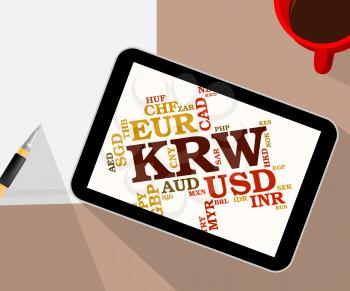 Krw Currency Meaning South Korean Wons And South Korean Won