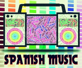 Spanish Music Showing Latin American And Classical
