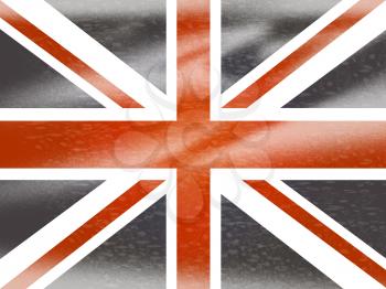Union Jack Representing United Kingdom And Nation