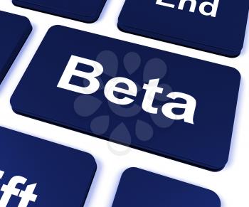 Beta Key Showing Development Or Demo Version