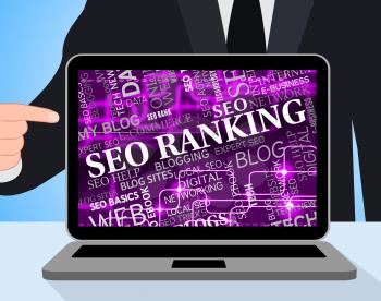Seo Ranking Representing Search Engines And Web