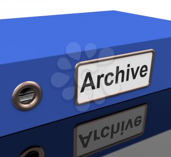File Archive Representing Collection Archives And Organize