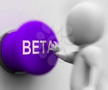 Beta Pressed Showing Software Trials And Versions