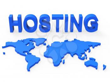 World Hosting Meaning Earth Webhosting And Planet