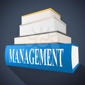 Management Book Indicating Non-Fiction Authority And Company