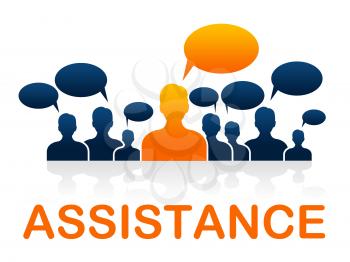 Customer Service Meaning Helpdesk Helping And Question