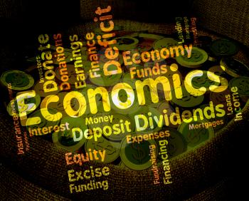 Economics Word Meaning Monetary Economical And Finance 