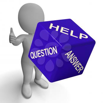 Help Question Answer Dice Shows Knowledge And Assistance
