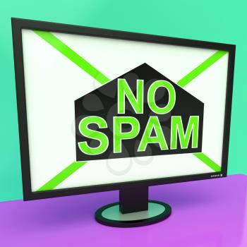 No Spam Showing Removing Unwanted Junk Email