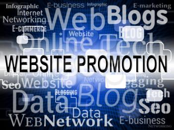 Website Promotion Indicating Reduction Cheap And Retail