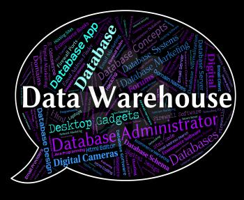 Data Warehouse Meaning Stockroom Fact And Repository