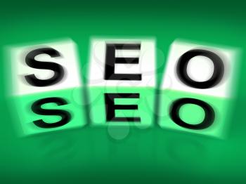 SEO Blocks Displaying Search Engine Optimization Online