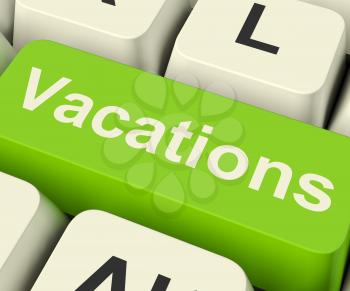 Vacations Computer Key for Booking And Finding Holiday Online