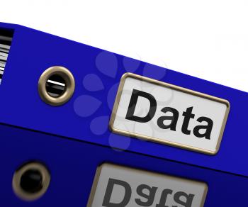 Data Storage Representing Hard Drive And Organize