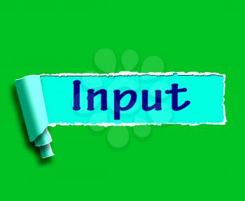 Input Word Meaning Online Advice And Recommendations