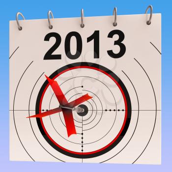 2013 Calendar Meaning Planning Annual Agenda Schedule