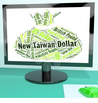 New Taiwan Dollar Representing Worldwide Trading And Fx 