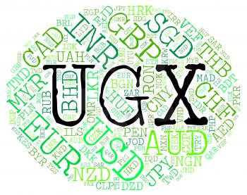Ugx Currency Meaning Foreign Exchange And Wordcloud