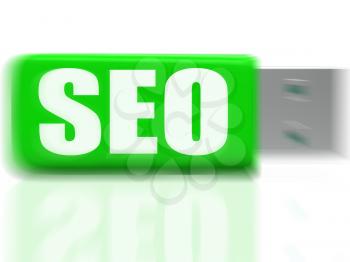 SEO USB drive Meaning Online Search Optimization And Development