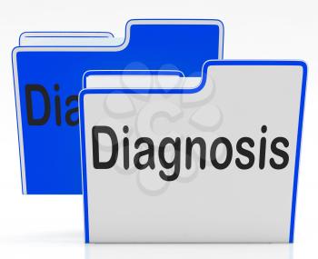 Diagnosis Files Showing Conclusion Medical And Business