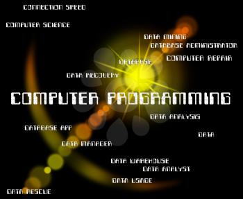 Computer Programming Showing Software Design And Computers