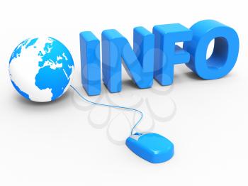 Global Info Representing World Wide Web And Web Site