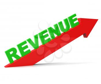 Increasing Revenue Meaning Improvement Upwards And Wage