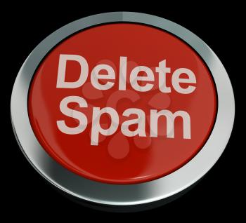 Delete Spam Button For Removing Unwanted Junk Email