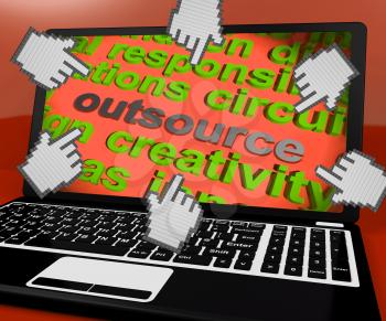 Outsource Laptop Screen Meaning Contract Out To Freelancer