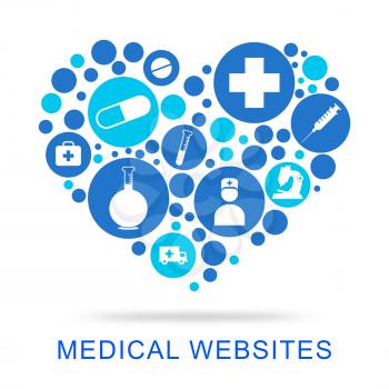 Medical Websites Indicating Health Www And Internet