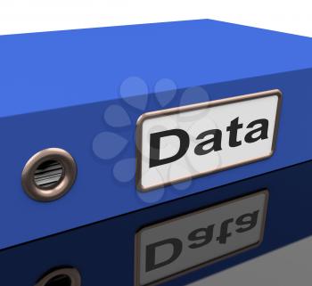 Data Storage Representing Hard Drive And Technology
