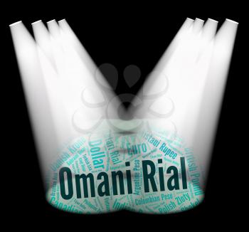 Omani Rial Representing Exchange Rate And Coinage 