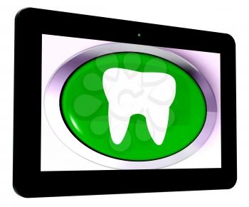 Tooth Tablet Meaning Dental Appointment Or Teeth