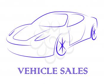 Vehicle Sales Showing Passenger Car And Promotion