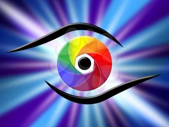 Eye Spectrum Meaning Colour Splash And Eyes