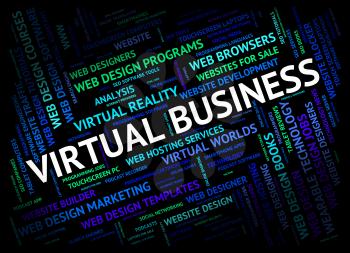 Virtual Business Indicating Independent Contractor And Subcontract