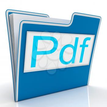 Pdf File Showing Documents Format Or Files