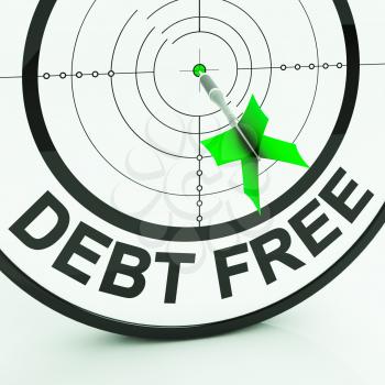 Debt Free Showing Wealth With Zero Loans And Credit Freedom
