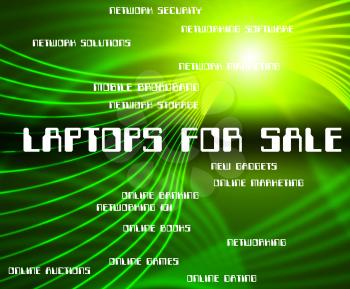 Laptops For Sale Meaning Promotion Offer And Digital