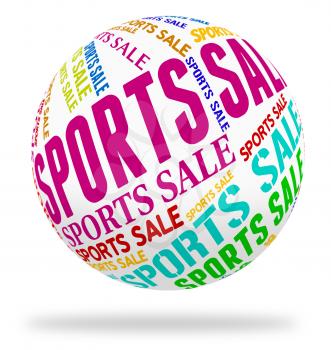 Sports Sale Meaning Physical Exercise And Sales