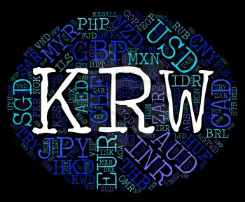 Krw Currency Meaning South Korean Won And South Korean Won