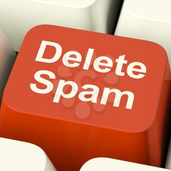 Delete Spam Key For Removing Unwanted Emails