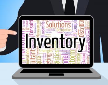 Inventory Word Indicating Supply Storage And Logistic