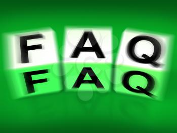 Faq Blocks Displaying Question Answer Information and Advice