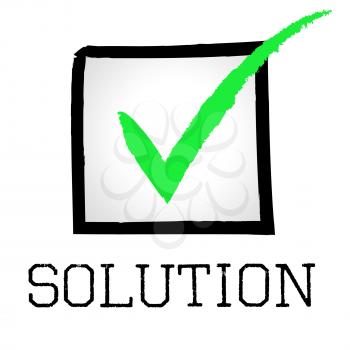 Solution Tick Meaning Checkmark Resolution And Solve