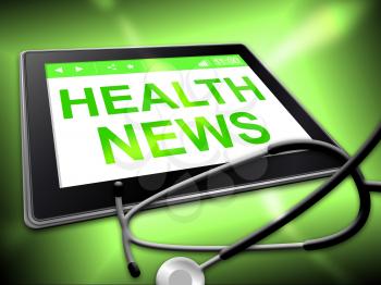 Health News Showing Preventive Medicine And Well