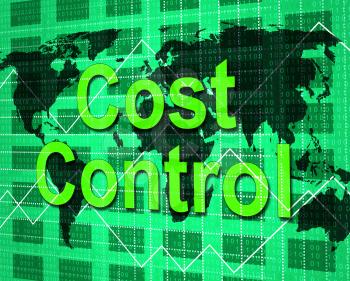 Cost Control Indicating Buy Paying And Pay