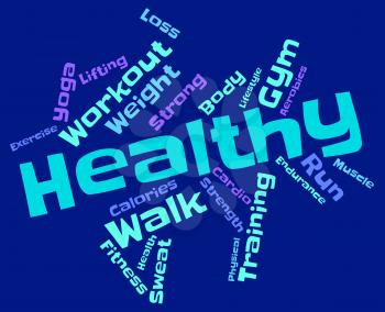 Health Words Representing Preventive Medicine And Text 