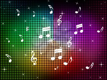 Music Color Background Meaning Jazz Classical And Notes
