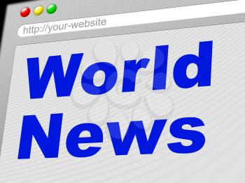 World News Representing Globally Info And Media
